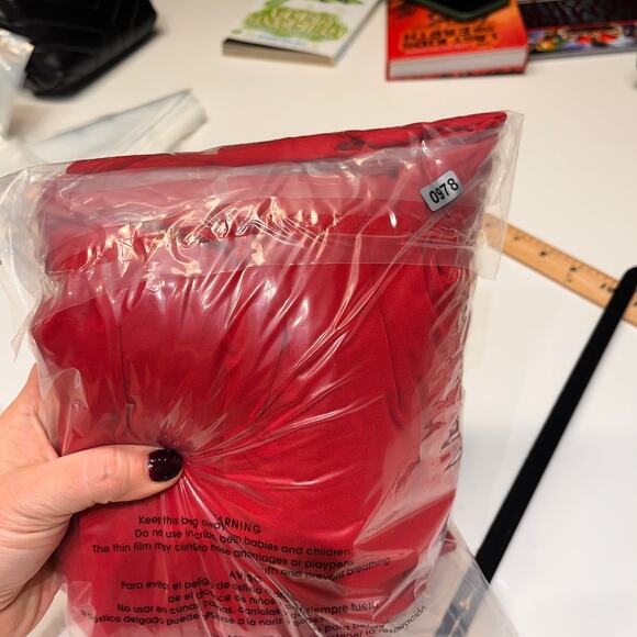 NEW KamaliKulture x Norma Kamali Red Dolman Sleeve Wrap Midi Dress Sz XS - Picture 10 of 10